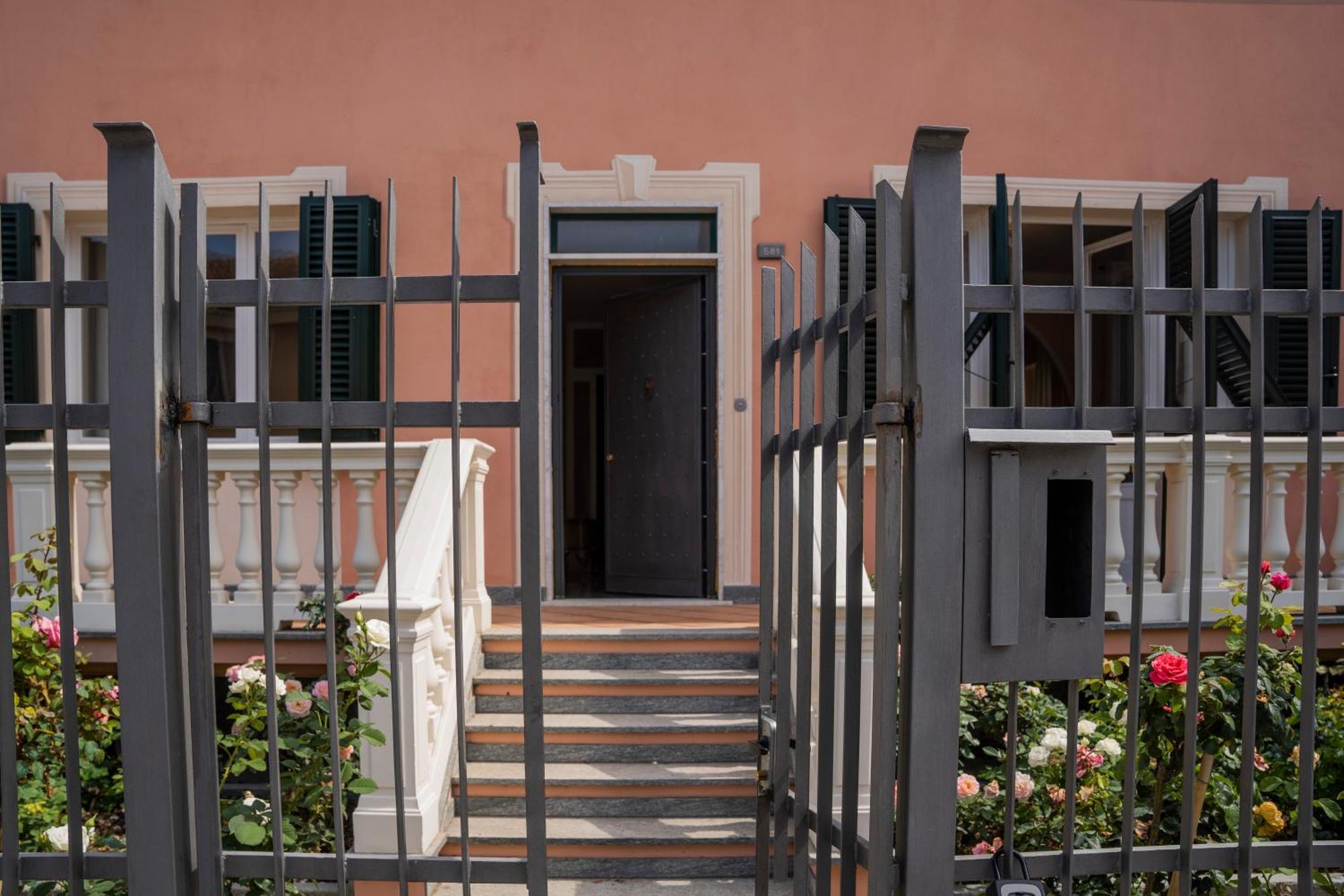 050 - Villa Genny Appartamento Lauro Sestri Levante Eksteriør billede