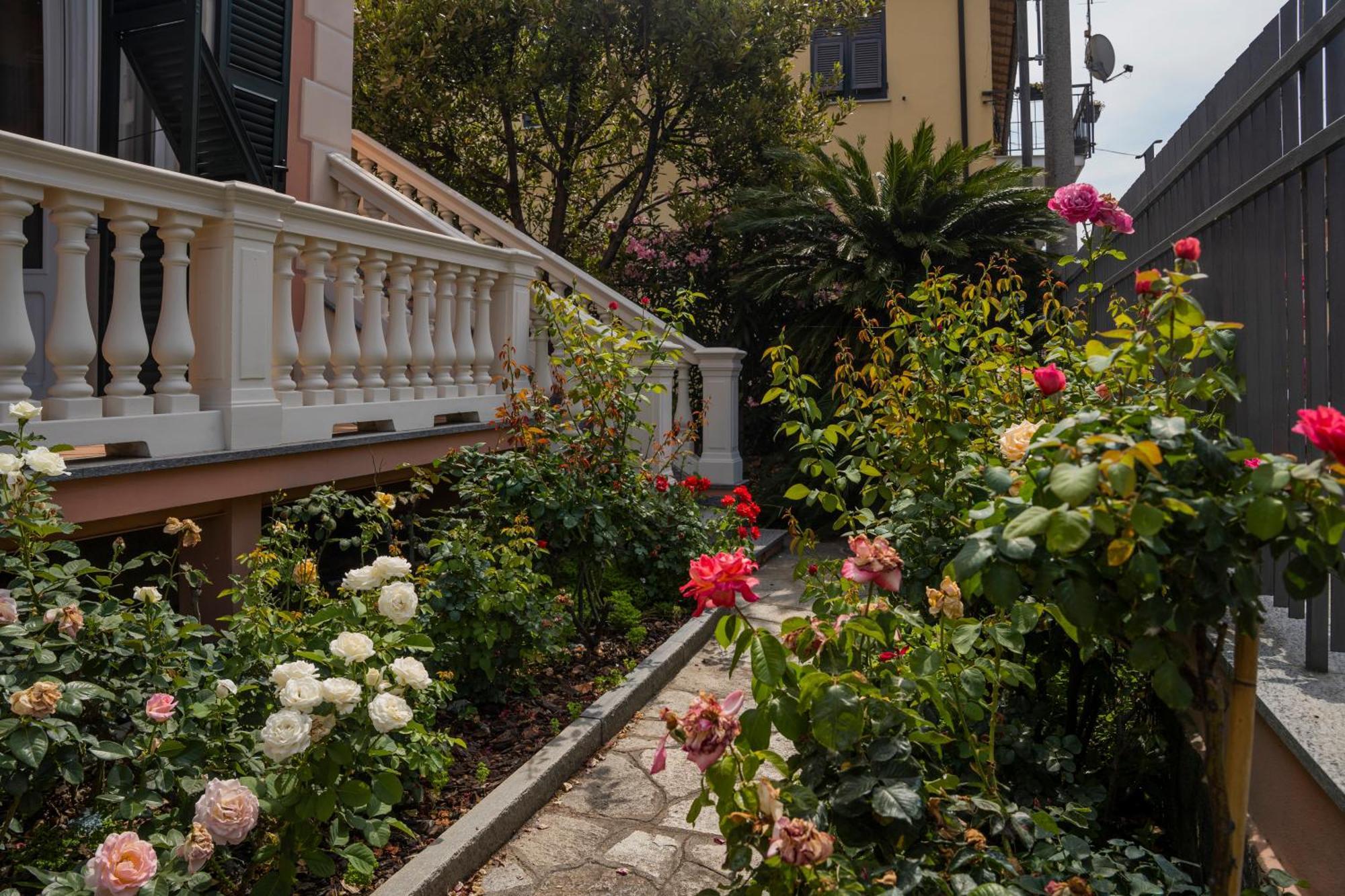 050 - Villa Genny Appartamento Lauro Sestri Levante Eksteriør billede